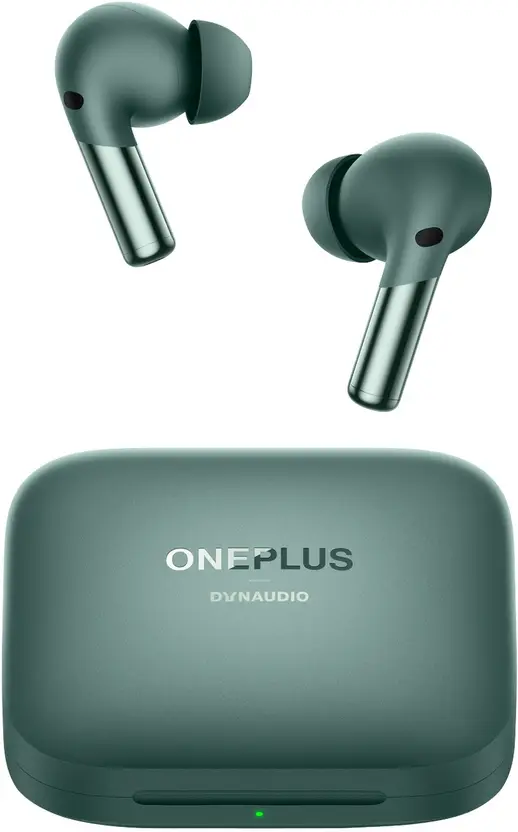 OnePlus Buds Pro 2 Bluetooth Headset (Arbor Green, True Wireless)